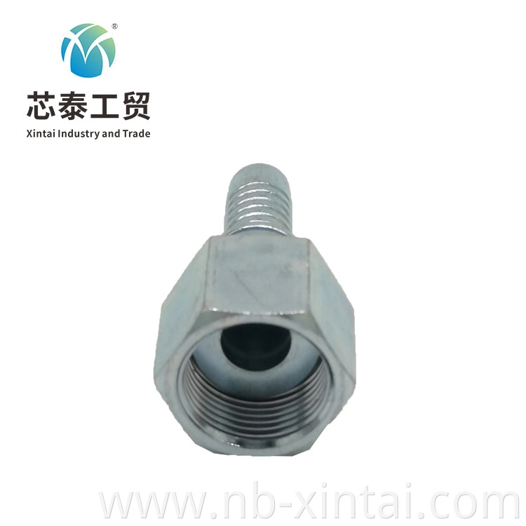 OEM Carbon Steel SAE 100r1/R2 Hydraulic Hose Ferrule Fittings 20411 10411 Price Hydraulic Fittings Tube